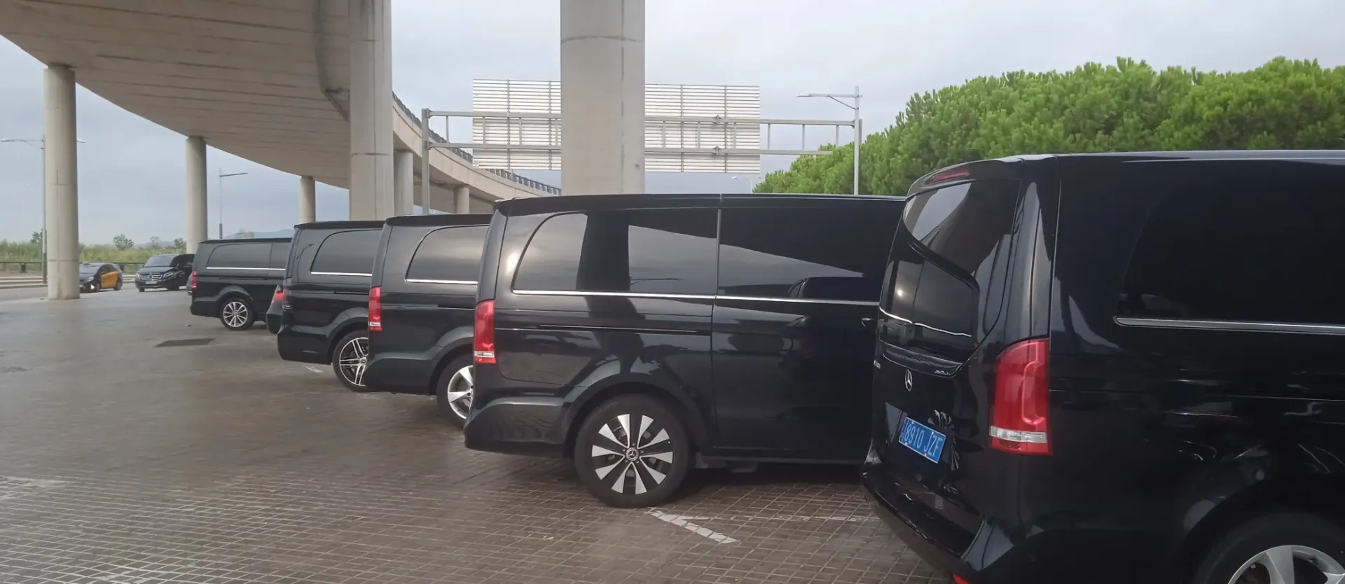 Coches en espera Aeropuerto BCN